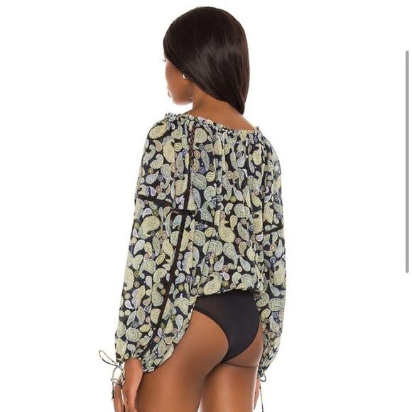 Intimately Free People Sundown Paisley Bodysuit Size Small - Picture 13 of 15